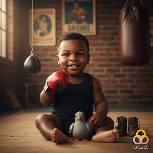 Tiny Tyson's Golden Determination