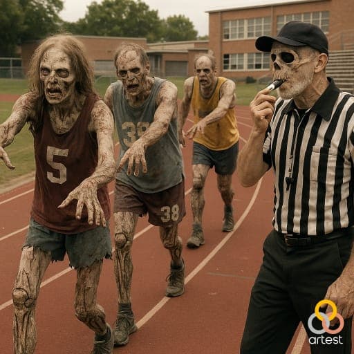 Zombie Race at Dusk