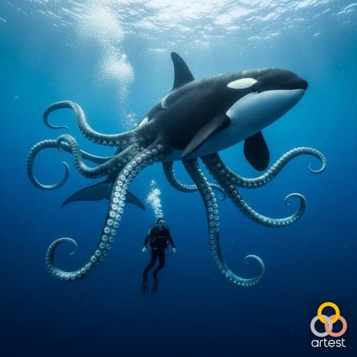 Orca-Squid